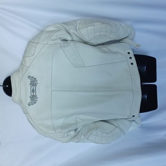 Castle Street Wear motorcycle jacket women's 10, padded elbows, zip lining - Picture 6 of 12